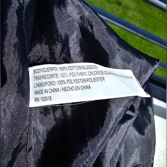 AZTEC DESIGN Drawstring Backpack w/Vegan Leather Trim - Picture 5 of 6